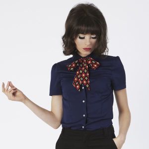 mod girl bow tie