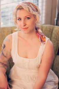 Amy in green chair resized